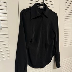 Mango button down shirt fitted